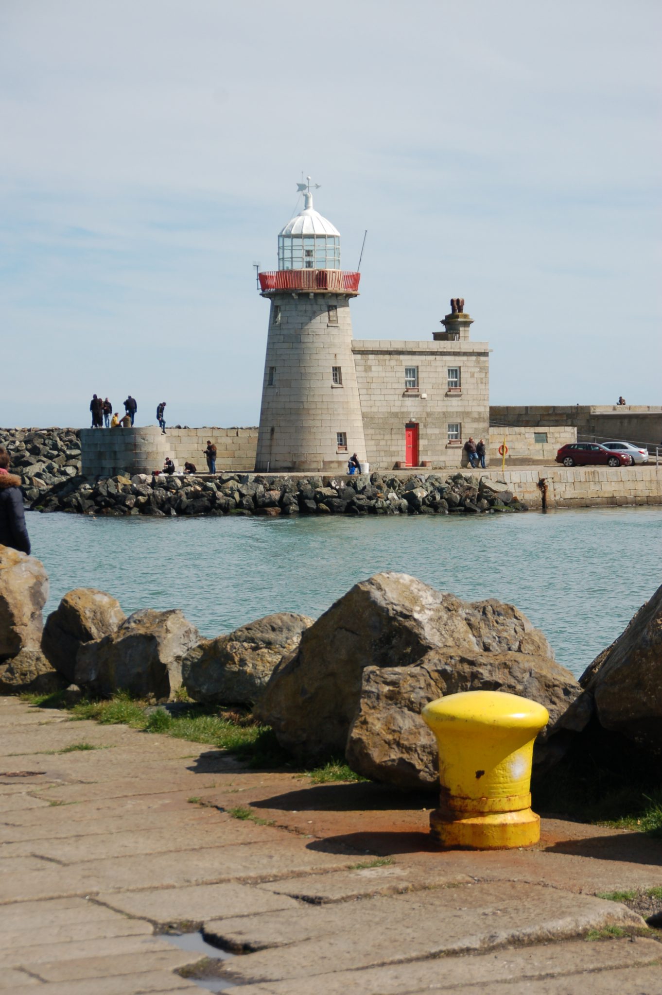 Vuurtoren in Howth, Ierland